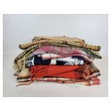 Lot of Blankets and Linens - NO SHIPPING