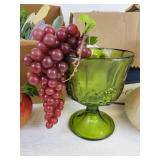 Lot of Vintage Home Décor - Includes Vases, Artificial Fruit, and More! NO SHIPPING