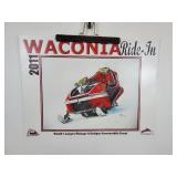 Lot of (5) Waconia Ride-In Posters - 2010-2014