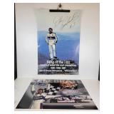 Pair of Posters - Dale Earnhardt "King of the Hill"/Unocal 76 and Dale Junior/ACDelco