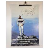 Pair of Posters - Dale Earnhardt "King of the Hill"/Unocal 76 and Dale Junior/ACDelco