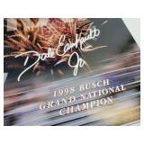 Pair of Posters - Dale Earnhardt "King of the Hill"/Unocal 76 and Dale Junior/ACDelco