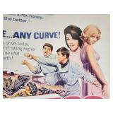 Movie Poster - Fireball 500 featuring Frankie Avalon, Annette Funicello, and Fabian