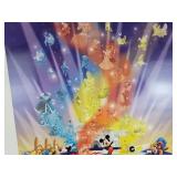 Walt Disney World "Where Magic Lives" Embossed Poster