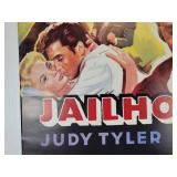 Movie Poster - Jailhouse Rock featuring Elvis Presley and Judy Tyler
