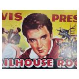 Movie Poster - Jailhouse Rock featuring Elvis Presley and Judy Tyler