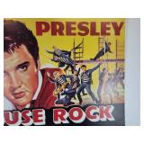 Movie Poster - Jailhouse Rock featuring Elvis Presley and Judy Tyler