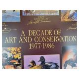 Minnesota Migratory Waterfowl Stamp Anniversary Print - 921/980