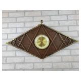 Mid Century Modern Clock by Forestville - Key Included