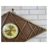 Mid Century Modern Clock by Forestville - Key Included