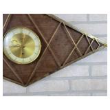 Mid Century Modern Clock by Forestville - Key Included