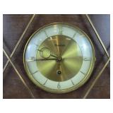 Mid Century Modern Clock by Forestville - Key Included
