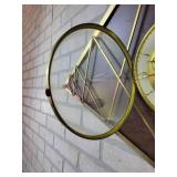 Mid Century Modern Clock by Forestville - Key Included