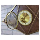 Mid Century Modern Clock by Forestville - Key Included