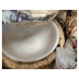 Lot of Vintage Treasures - Anchor-Hocking Bakeware, FireKing, Collector Plates, and More! NO SHIPPING