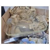 Lot of Vintage Treasures - Anchor-Hocking Bakeware, FireKing, Collector Plates, and More! NO SHIPPING