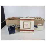 Lot of Vintage Treasures - Milk Glass, Mikasa Crystal Bowls, Avon Cape Cod, and More! NO SHIPPING