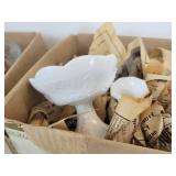 Lot of Vintage Treasures - Milk Glass, Mikasa Crystal Bowls, Avon Cape Cod, and More! NO SHIPPING