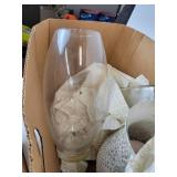 Lot of Vintage Treasures - Home Décor, Metal Trays, Table Lamp, and More! NO SHIPPING