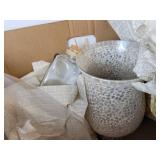 Lot of Vintage Treasures - Home Décor, Metal Trays, Table Lamp, and More! NO SHIPPING