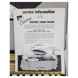 Vintage Portable Concert Electric Chord Organ - NO SHIPPING