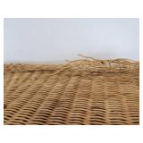 Unique Vintage Wicker Elephant Side Table - NO SHIPPING