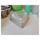 Lot of Vintage Kitchen Tools, Cups, and Containers - Includes Tupperware and Melmac!