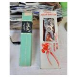 Lot of Vintage Kitchen Tools, Cups, and Containers - Includes Tupperware and Melmac!