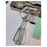 Lot of Vintage Kitchen Tools, Cups, and Containers - Includes Tupperware and Melmac!