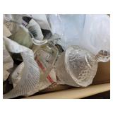 Lot of Vintage Treasures - Glassware, Trivets, Ammo Box, Trays, Assorted Home Décor - NO SHIPPING