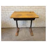 Vintage School Desk - NO SHIPPING