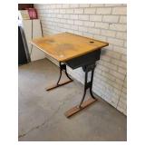 Vintage School Desk - NO SHIPPING