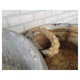 Pair of Galvanized Washtubs - NO SHIPPING