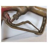 McDonald Solid Brass Gas Pump Nozzle