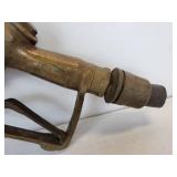 McDonald Solid Brass Gas Pump Nozzle