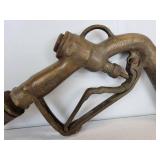 McDonald Solid Brass Gas Pump Nozzle