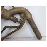 McDonald Solid Brass Gas Pump Nozzle