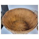 Lot of (4) Bushel Baskets - (2) tall, (2) short - NO SHIPPING