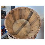 Lot of (4) Bushel Baskets - (2) tall, (2) short - NO SHIPPING