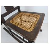 Vintage Webster Rocking Chair with Caned Seat - #126-3 - NO SHIPPING