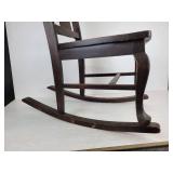 Vintage Webster Rocking Chair with Caned Seat - #126-3 - NO SHIPPING