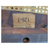 Vintage Webster Rocking Chair with Caned Seat - #126-3 - NO SHIPPING