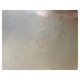 Vintage Coca-Cola Family Size Bottle Crate and Patriotic-Themed Embossed Tin Garbage Can