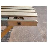 Vintage Roll Up Wood Camping Table - NO SHIPPING