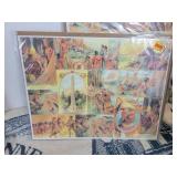 Large Collection of Sleepy Eye Collectible Prints, Ornaments, Booklets, Woven Blanket, and MORE! NO SHIPPING