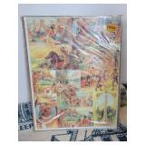 Large Collection of Sleepy Eye Collectible Prints, Ornaments, Booklets, Woven Blanket, and MORE! NO SHIPPING