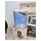 Large Collection of Sleepy Eye Collectible Photo Postcard Prints, Egg Crate Labels, Fans from 1997 Celebration, and More!