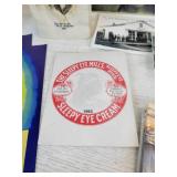 Large Collection of Sleepy Eye Collectible Photo Postcard Prints, Egg Crate Labels, Fans from 1997 Celebration, and More!