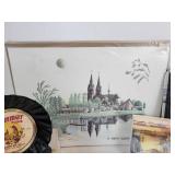 Large Collection of Sleepy Eye Collectible Photo Postcard Prints, Egg Crate Labels, Butter Wrappers, Enamel Pins, and More! NO SHIPPING