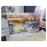 Large Collection of Sleepy Eye Collectible Photo Postcard Prints, Egg Crate Labels, Butter Wrappers, Enamel Pins, and More! NO SHIPPING